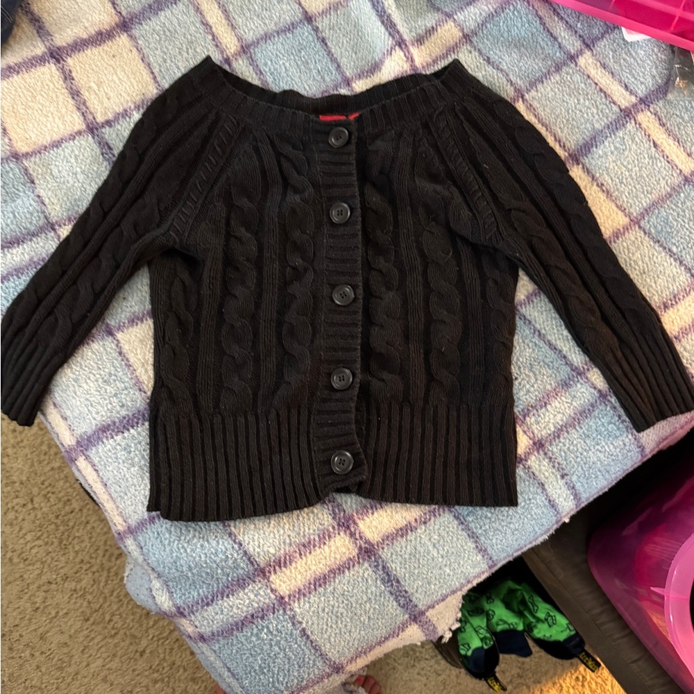 Mossimo Supply Co. Black Women's Cardigan